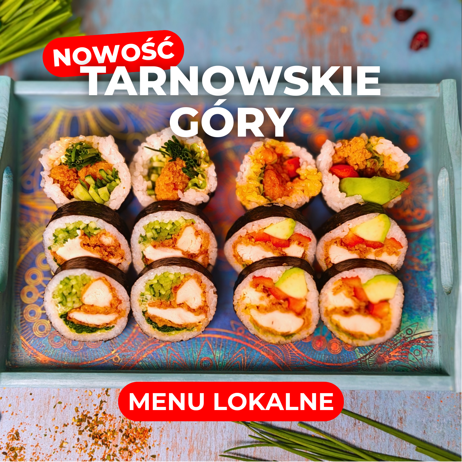 Menu lokalne TG